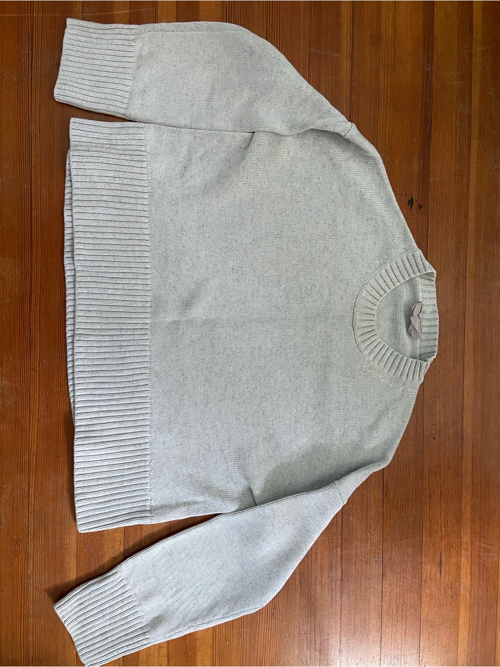 Everlane Light Gray Crewneck Sweater